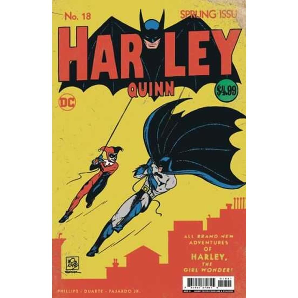 HARLEY QUINN (2021) # 18 COVER C RYAN SOOK HOMAGE CARD STOCK VARIANT