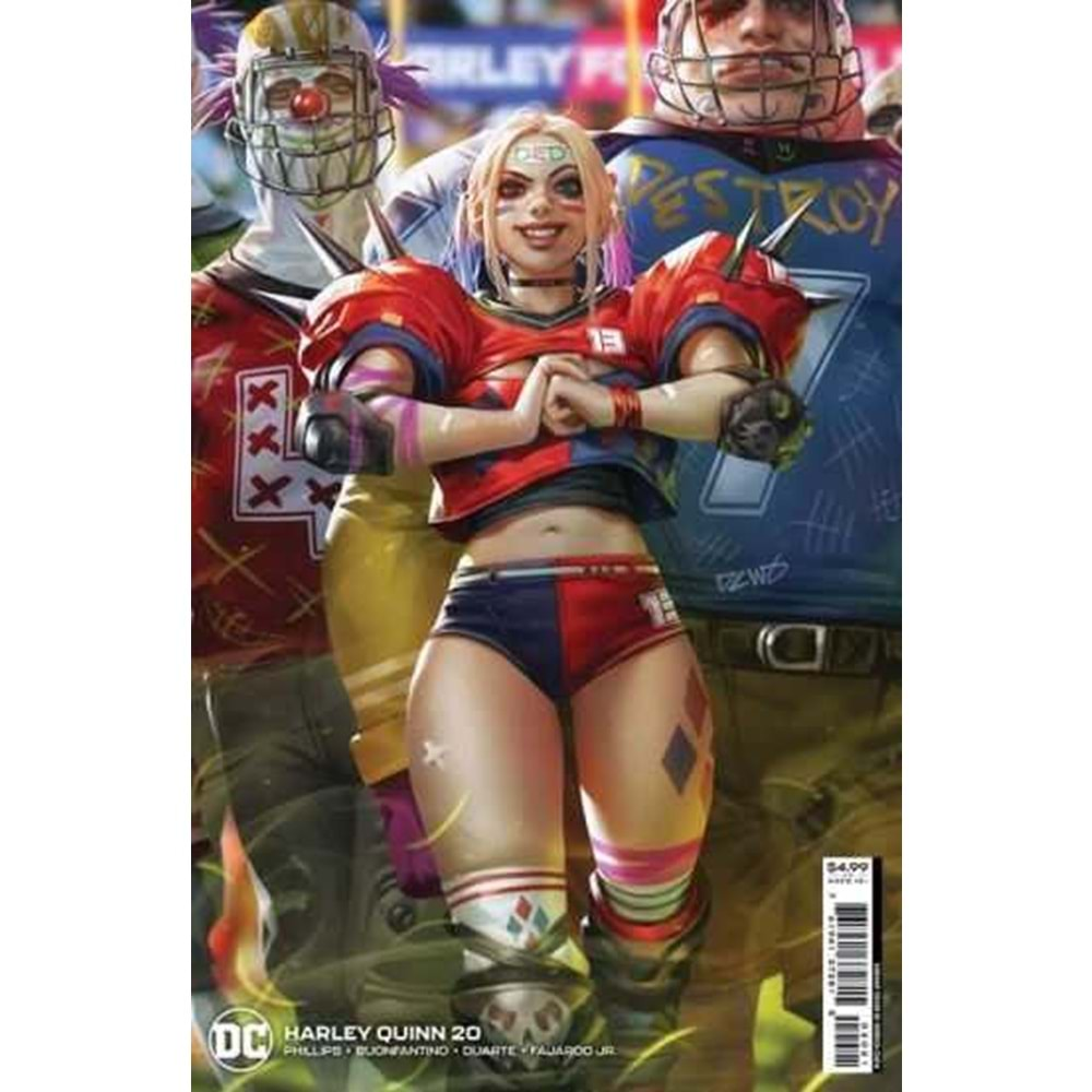 HARLEY QUINN (2021) # 20 COVER B DERRICK CHEW CARD STOCK VARIANT