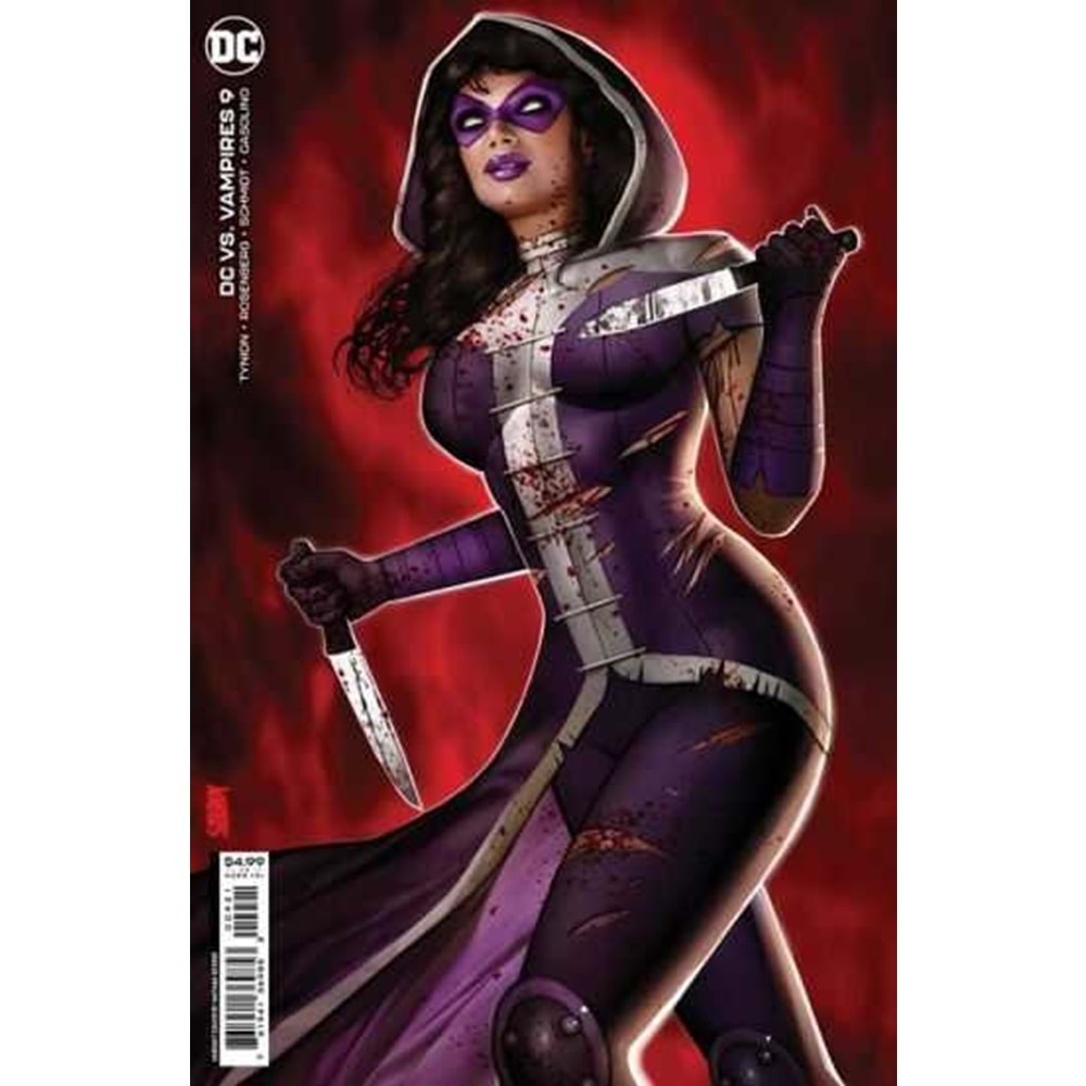 DC VS VAMPIRES # 9 (OF 12) COVER B NATHAN SZERDY CARD STOCK VARIANT