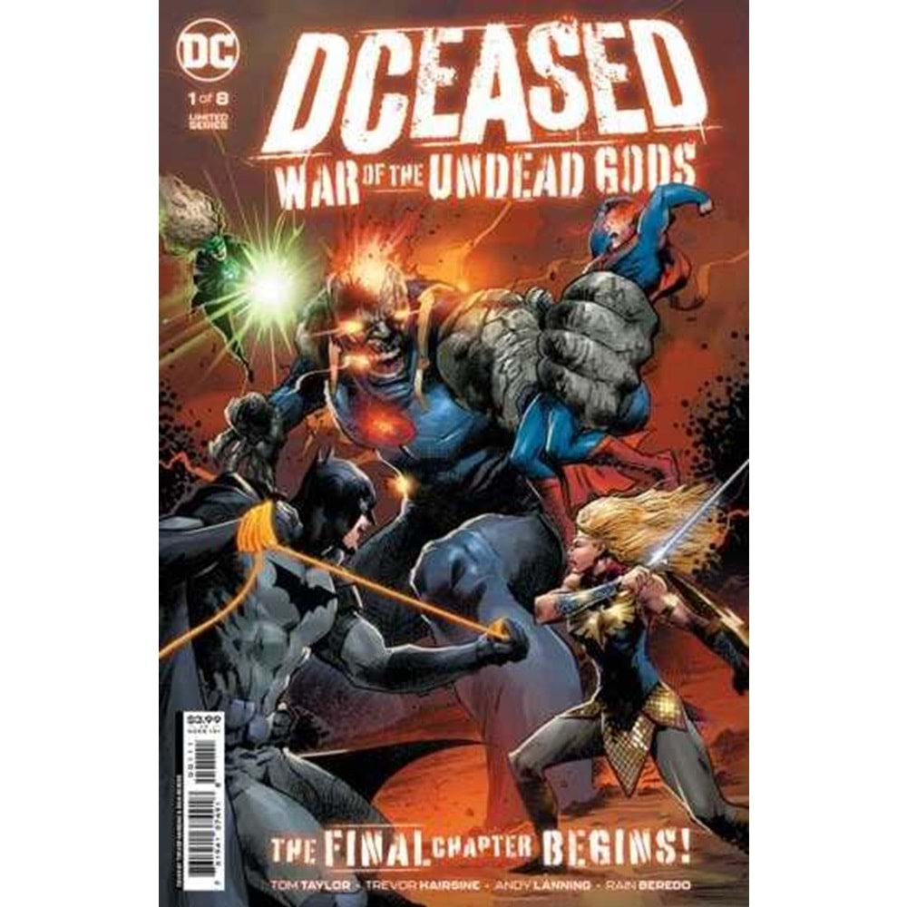 DCEASED WAR OF THE UNDEAD GODS # 1 (OF 8) COVER A TREVOR HAIRSINE