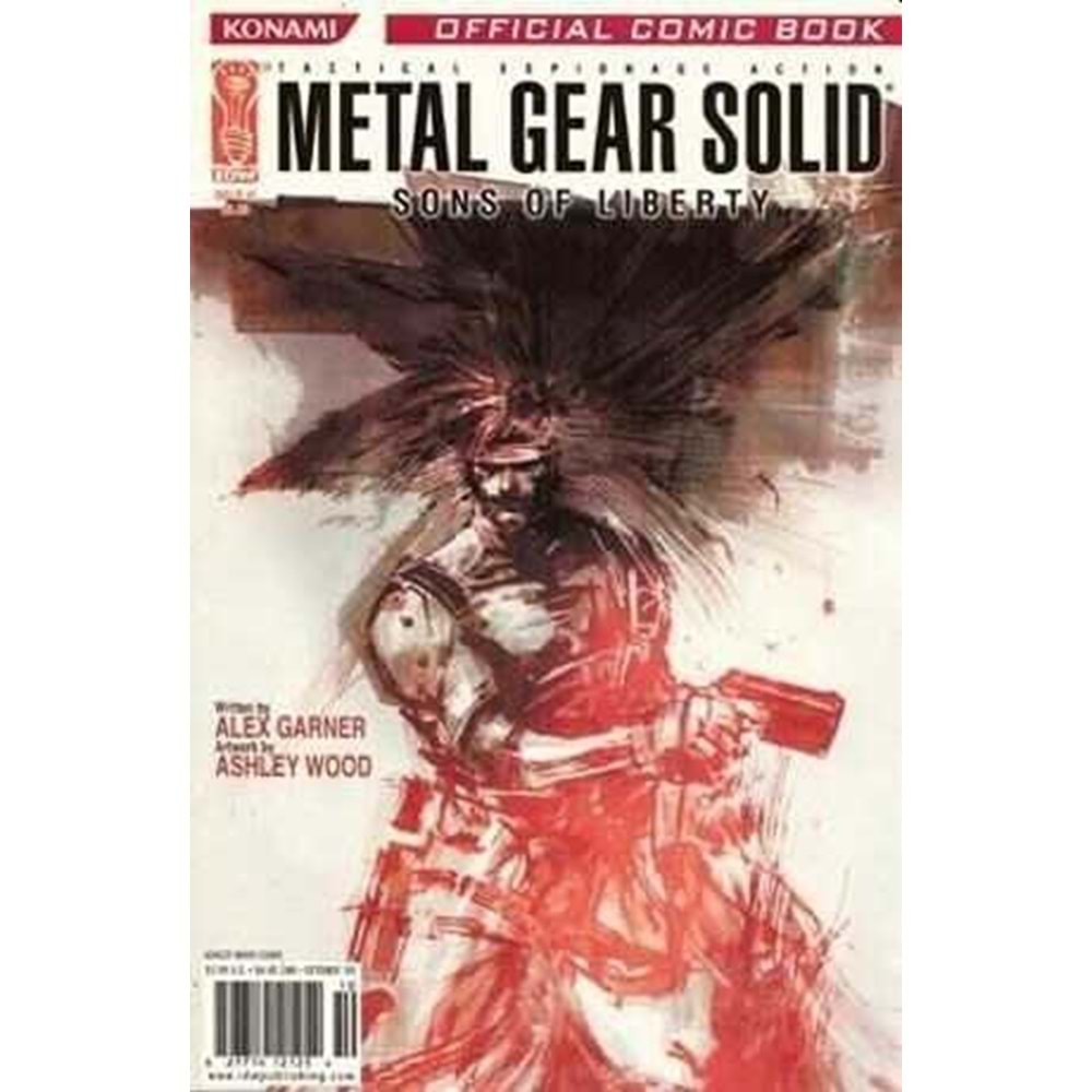 METAL GEAR SOLID SONS OF LIBERTY # 1 COVER C