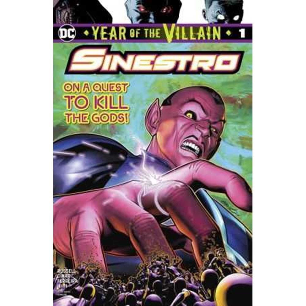 SINESTRO YEAR OF THE VILLAIN # 1 YILDIRAY ÇINAR İMZALI