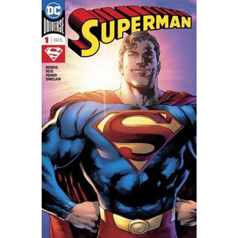 DF SUPERMAN (2018) # 1 BRIAN MICHAEL BENDIS SIGNED