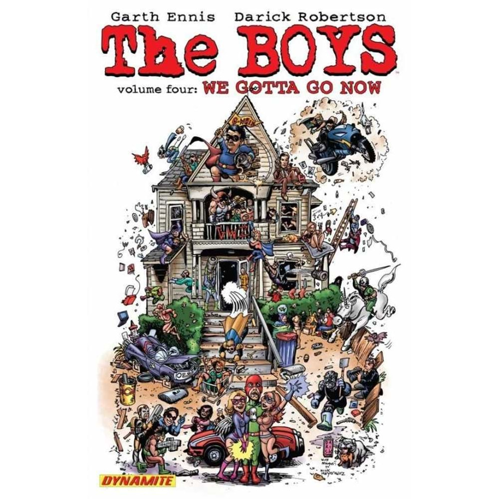 BOYS VOL 4 WE GOTTA GO NOW TPB DARICK ROBERTSON İMZALI