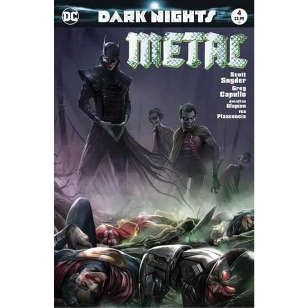 DARK NIGHTS METAL # 4 FRANCESCO MATTINA EXCLUSIVE TRADE DRESS VARIANT