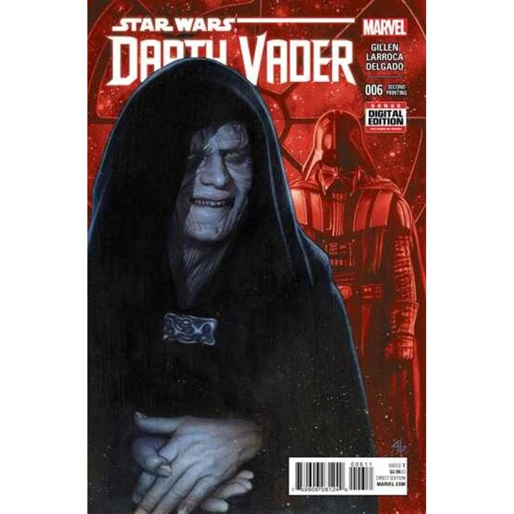 STAR WARS DARTH VADER (2015) # 6 SECOND PRINTING VARIANT