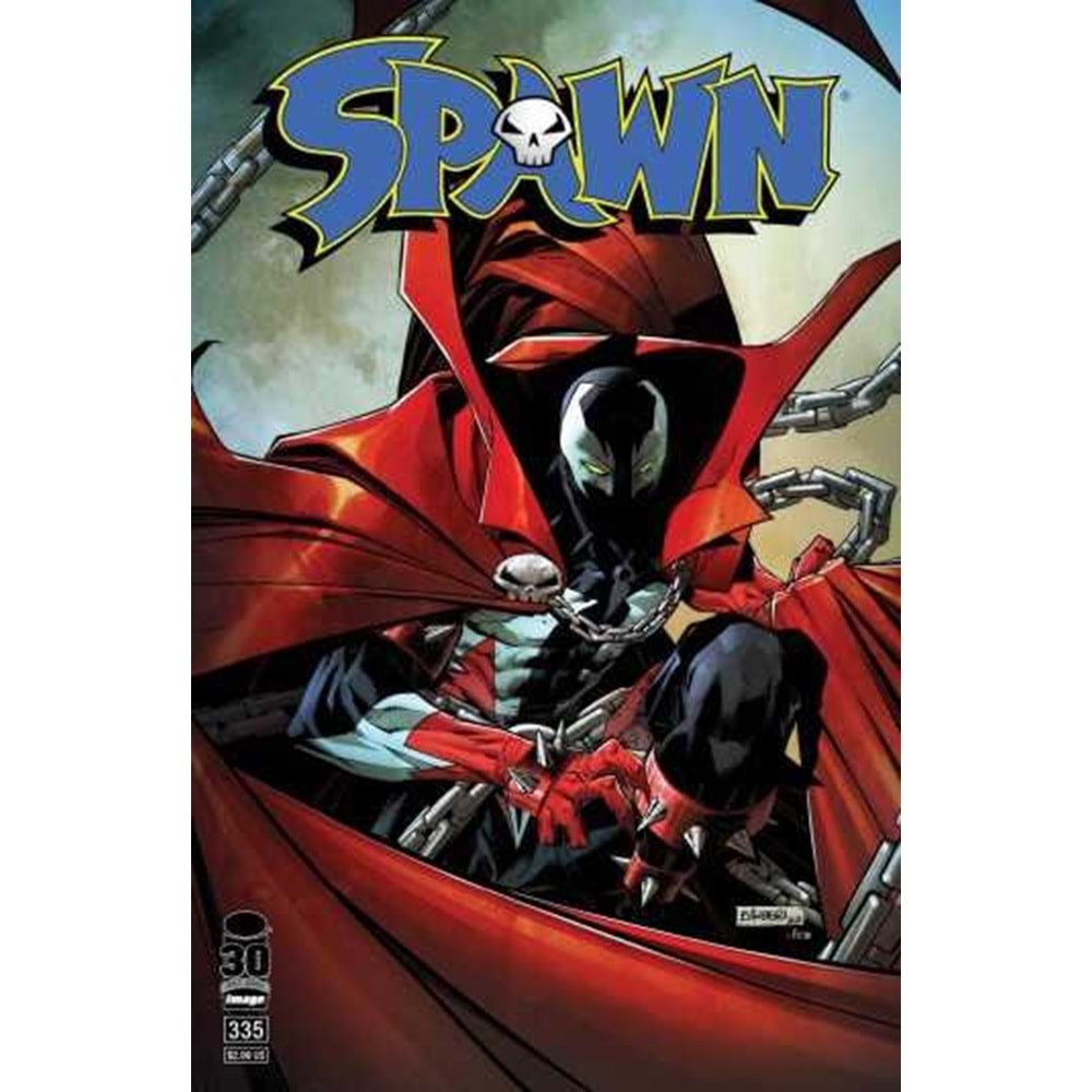 SPAWN # 335 COVER B BARBERI