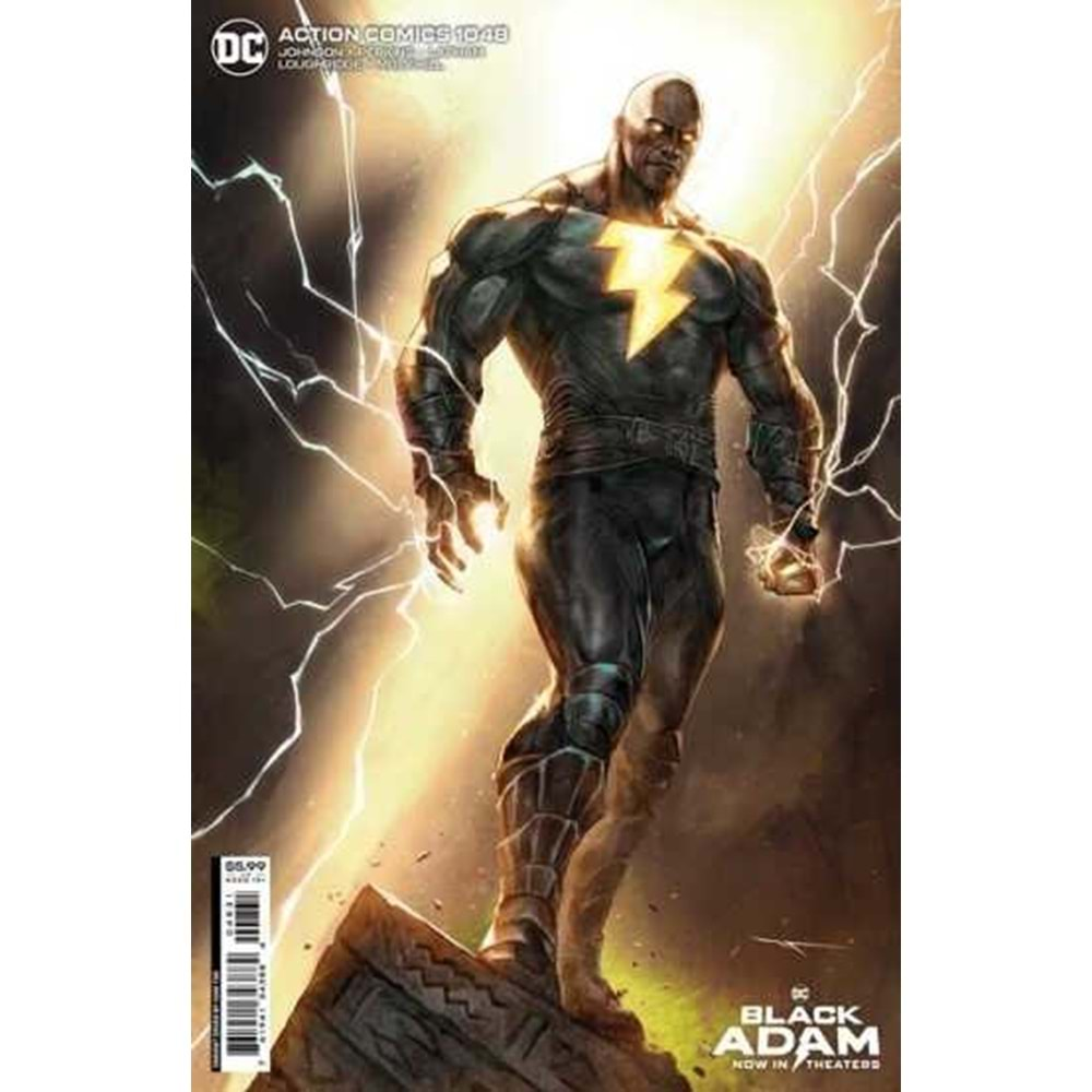 ACTION COMICS (2016) # 1048 COVER C IVAN TAO BLACK ADAM MOVIE CARD STOCK VAR (KAL-EL RETURNS)