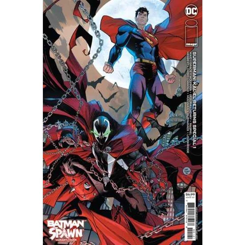 SUPERMAN KAL-EL RETURNS SPECIAL # 1 (ONE-SHOT) COVER D DAN MORA DC SPAWN CARD STOCK VARIANT (DARK CRISIS)