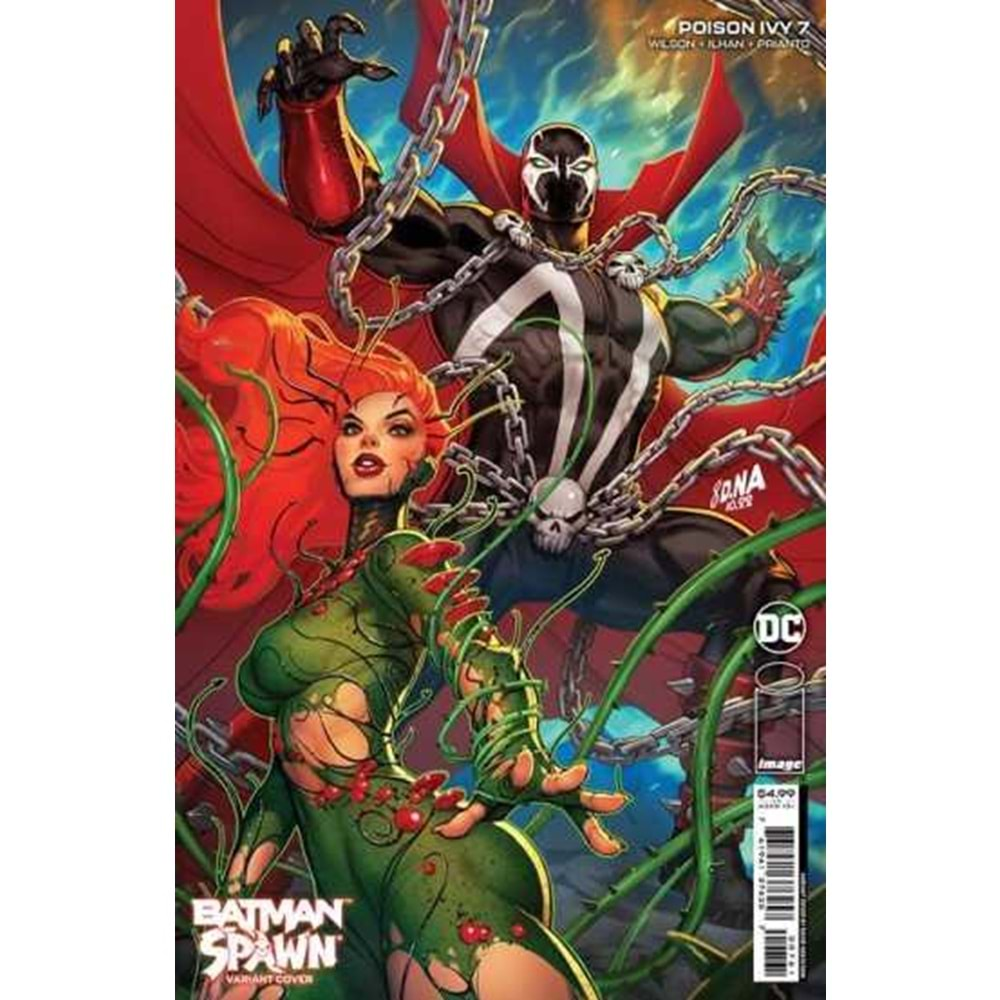 POISON IVY # 7 COVER F DAVID NAKAYAMA DC SPAWN CARD STOCK VARIANT