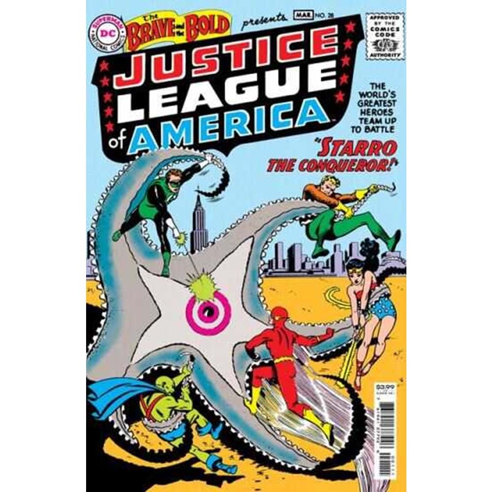 BRAVE AND THE BOLD #28 FACSIMILE EDITION COVER A MIKE SEKOWSKY