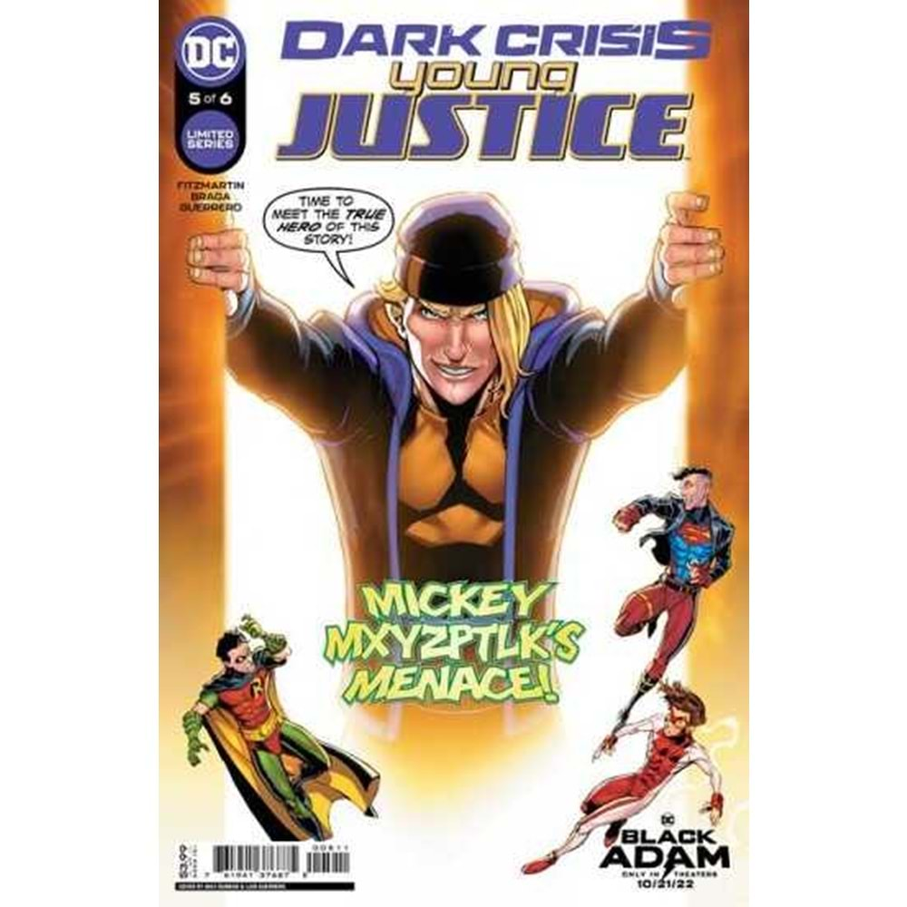 DARK CRISIS YOUNG JUSTICE # 5 (OF 6) COVER A MAX DUNBAR