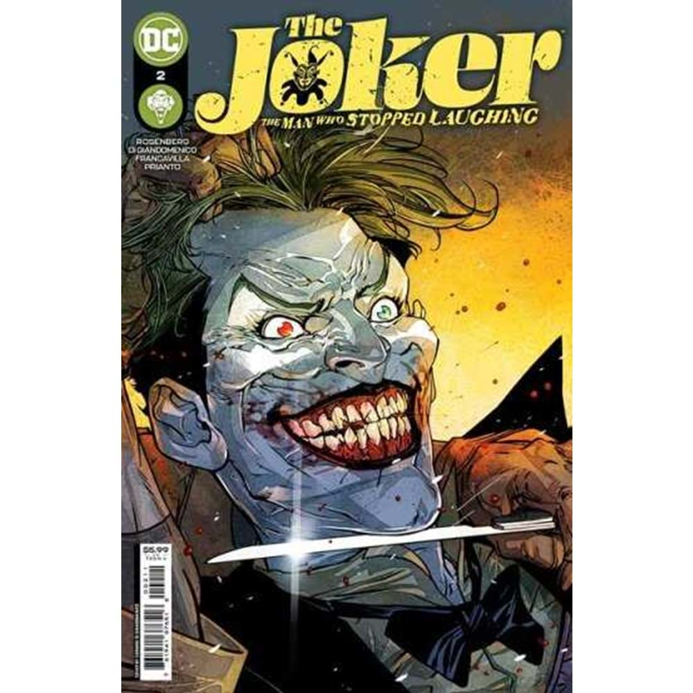 JOKER THE MAN WHO STOPPED LAUGHING # 2 COVER A CARMINE DI GIANDOMENICO