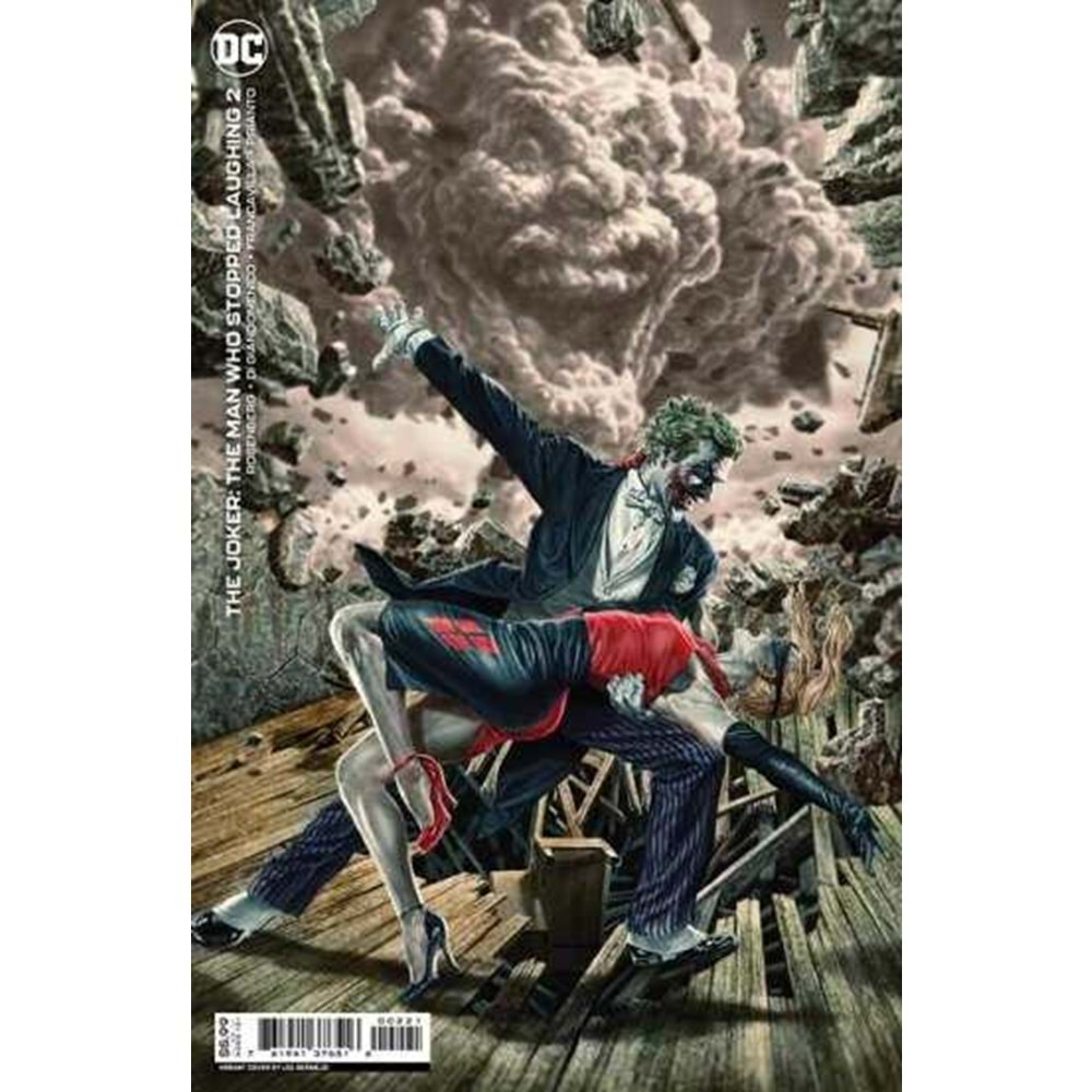 JOKER THE MAN WHO STOPPED LAUGHING # 2 COVER B LEE BERMEJO VARIANT