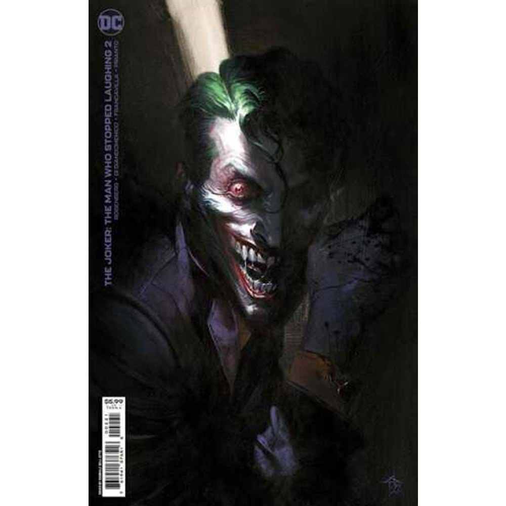 JOKER THE MAN WHO STOPPED LAUGHING # 2 COVER C GABRIELE DELLOTTO VARIANT