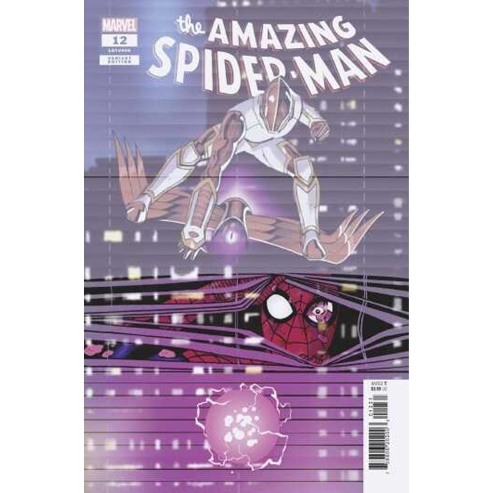 AMAZING SPIDER-MAN (2022) # 12 REILLY WINDOW SHADES VARIANT