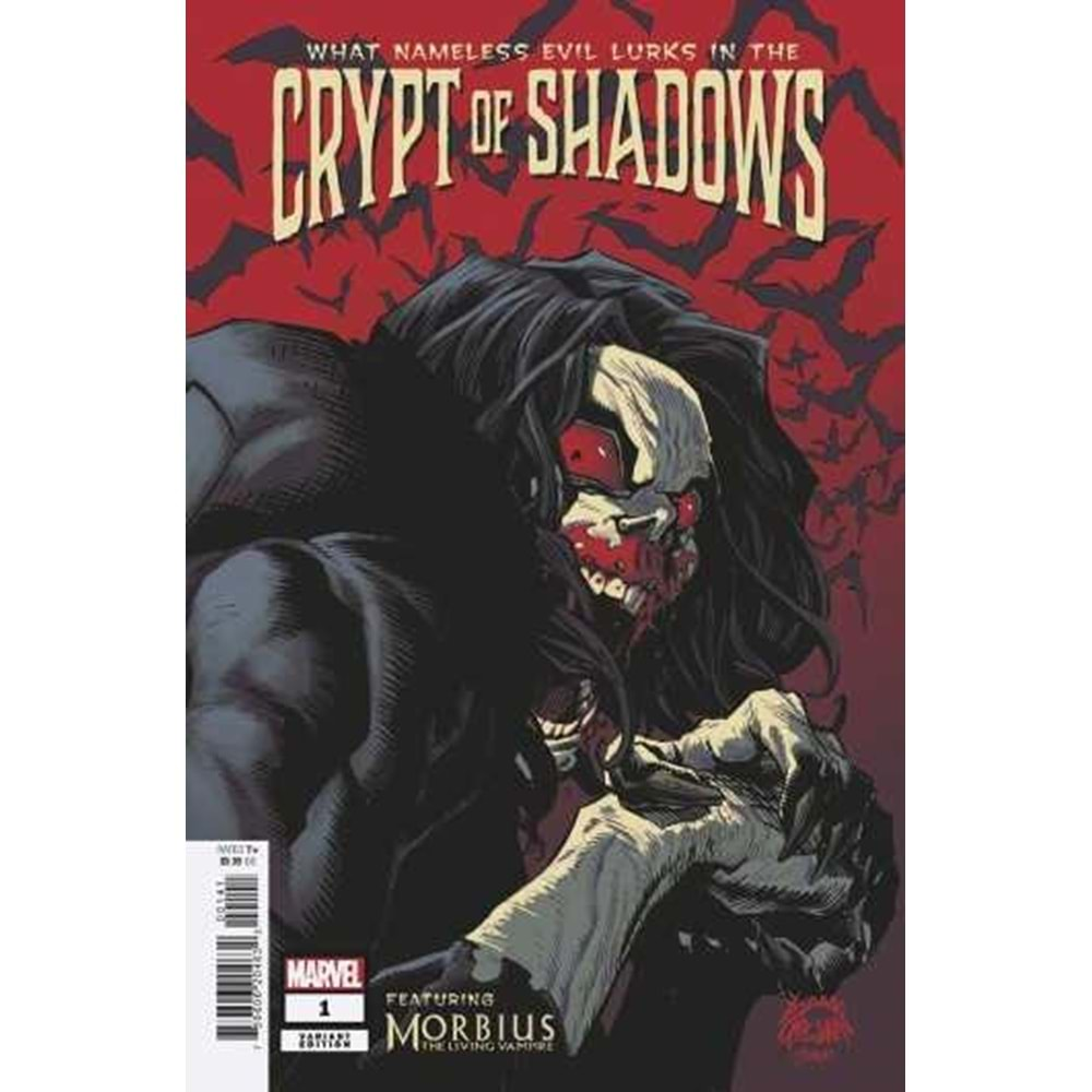 CRYPT OF SHADOWS (2022) # 1 STEGMAN MORBIUS VARIANT