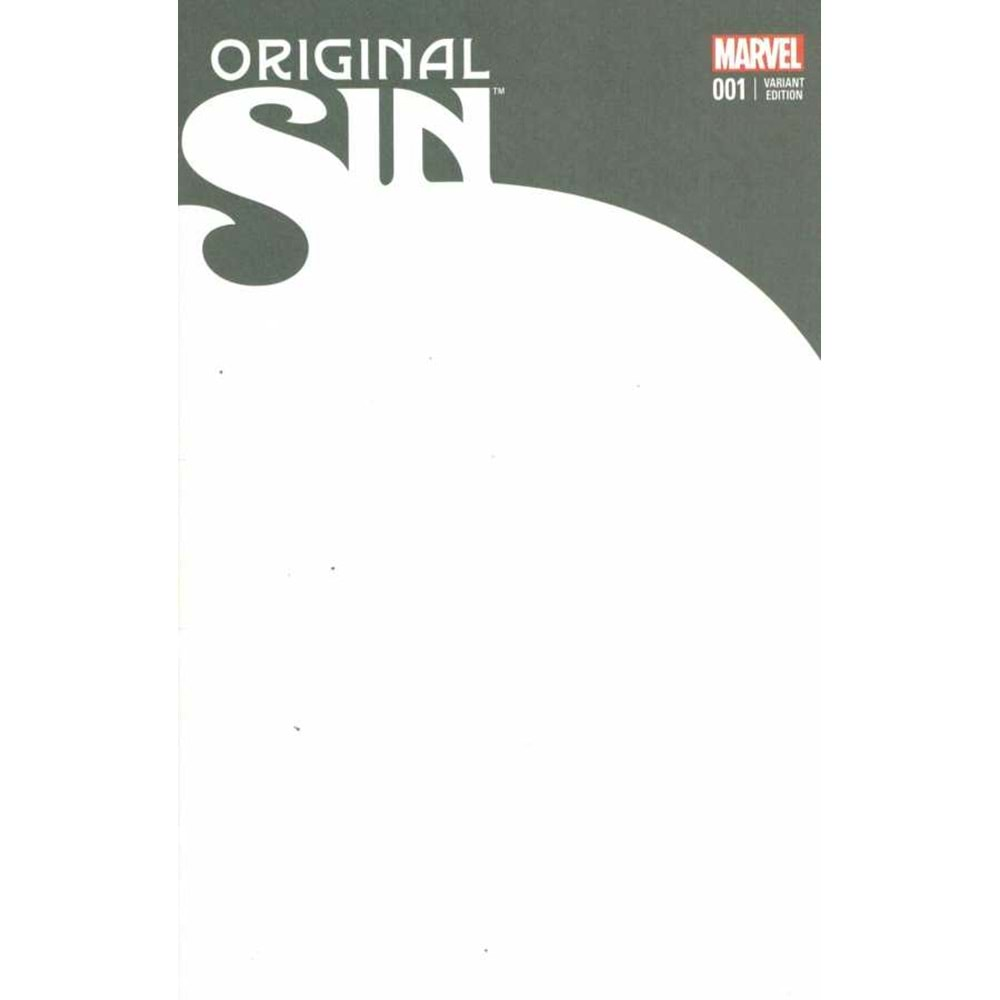 ORIGINAL SIN # 1 BLANK VARIANT