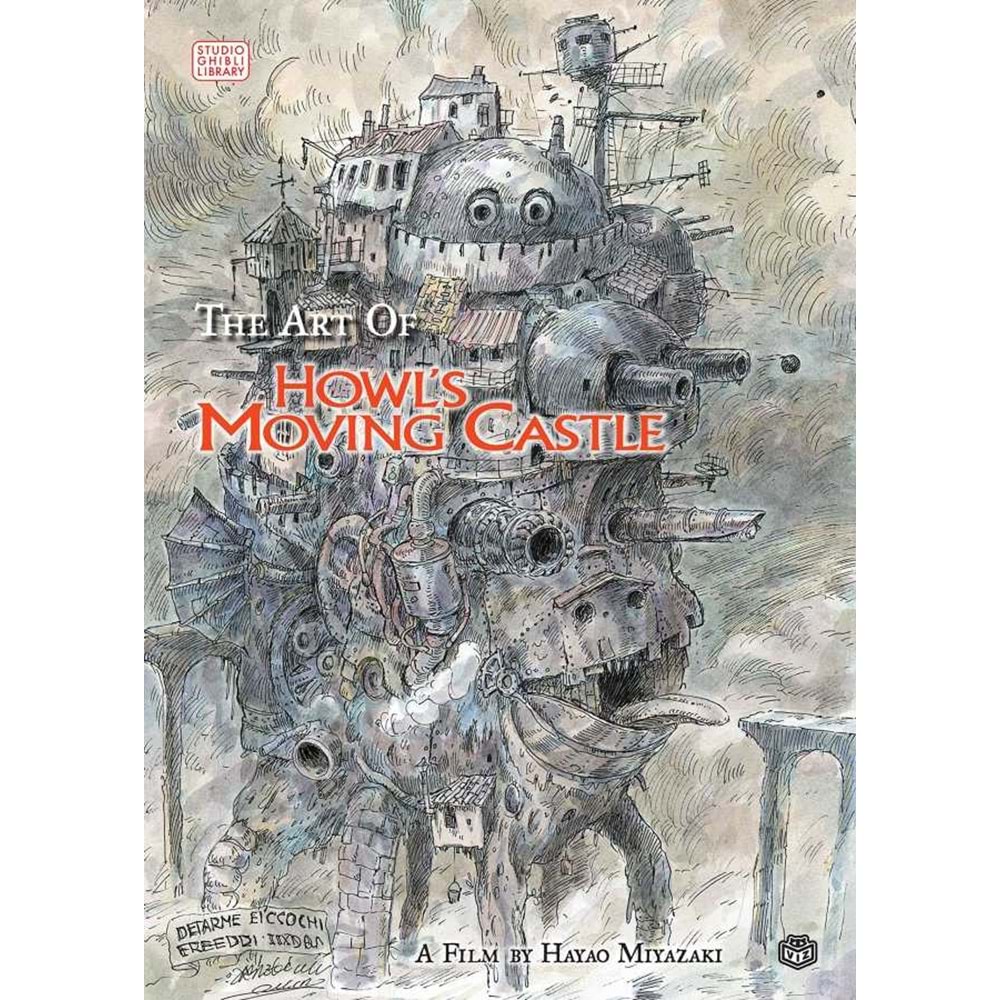 ART OF HOWLS MOVING CASTLE HC