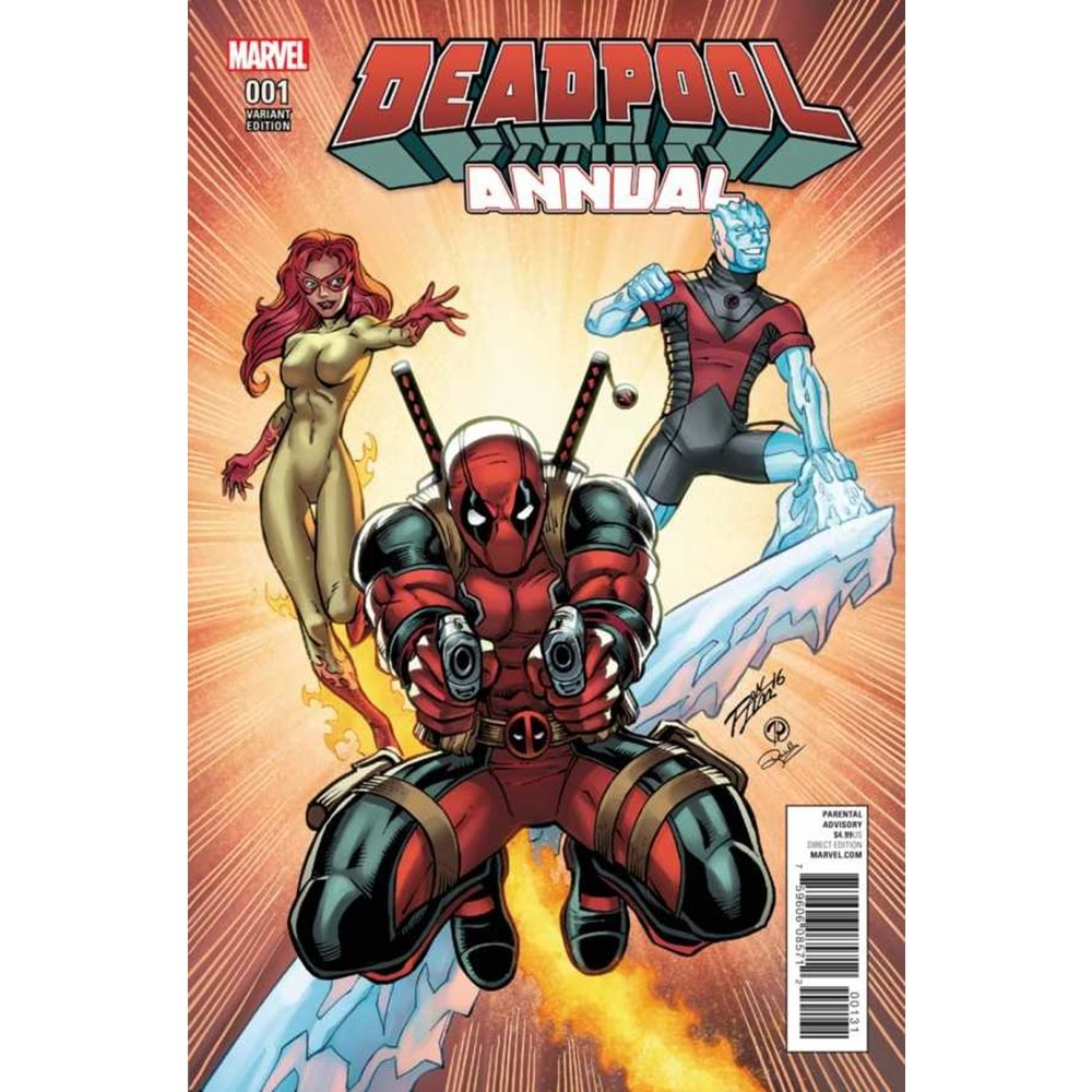 DEADPOOL ANNUAL (2016) # 1 RON LIM VARIANT