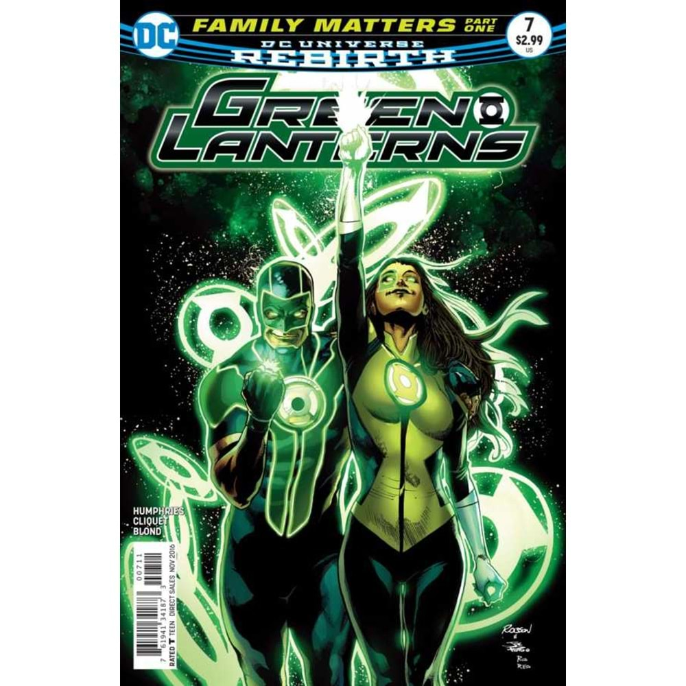 GREEN LANTERNS (2016) # 7