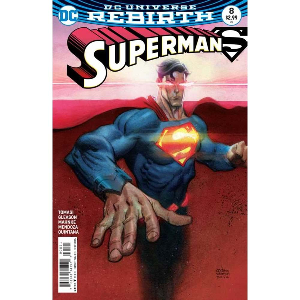 SUPERMAN (2016) # 8 VARIANT