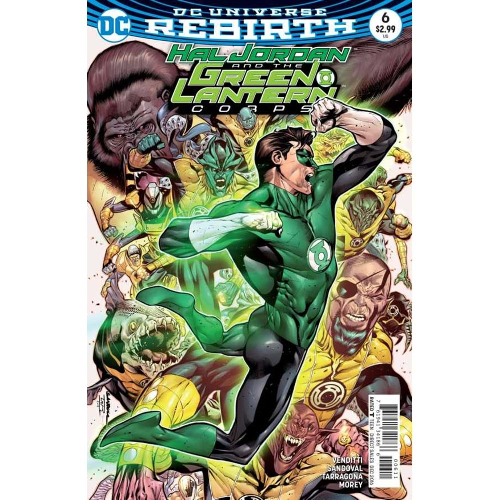 HAL JORDAN AND THE GREEN LANTERN CORPS # 6