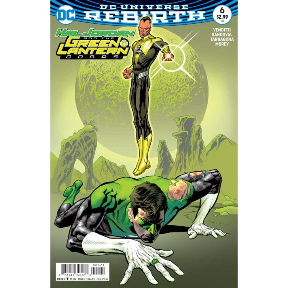 HAL JORDAN AND THE GREEN LANTERN CORPS # 6 VARIANT