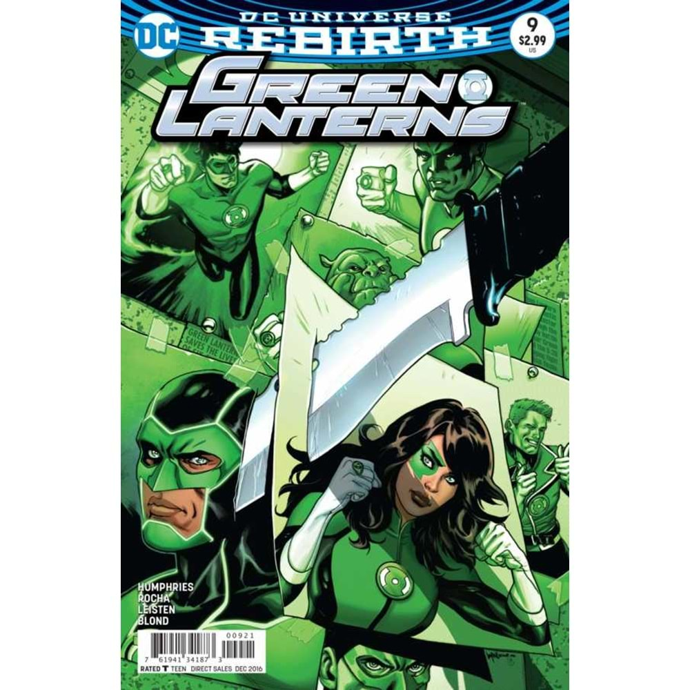 GREEN LANTERNS (2016) # 9 VARIANT