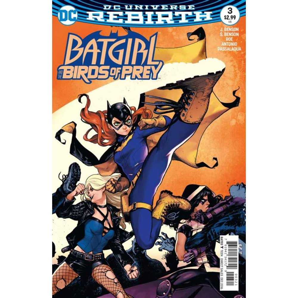 BATGIRL AND THE BIRDS OF PREY # 3 SHIRAHAMA VARIANT