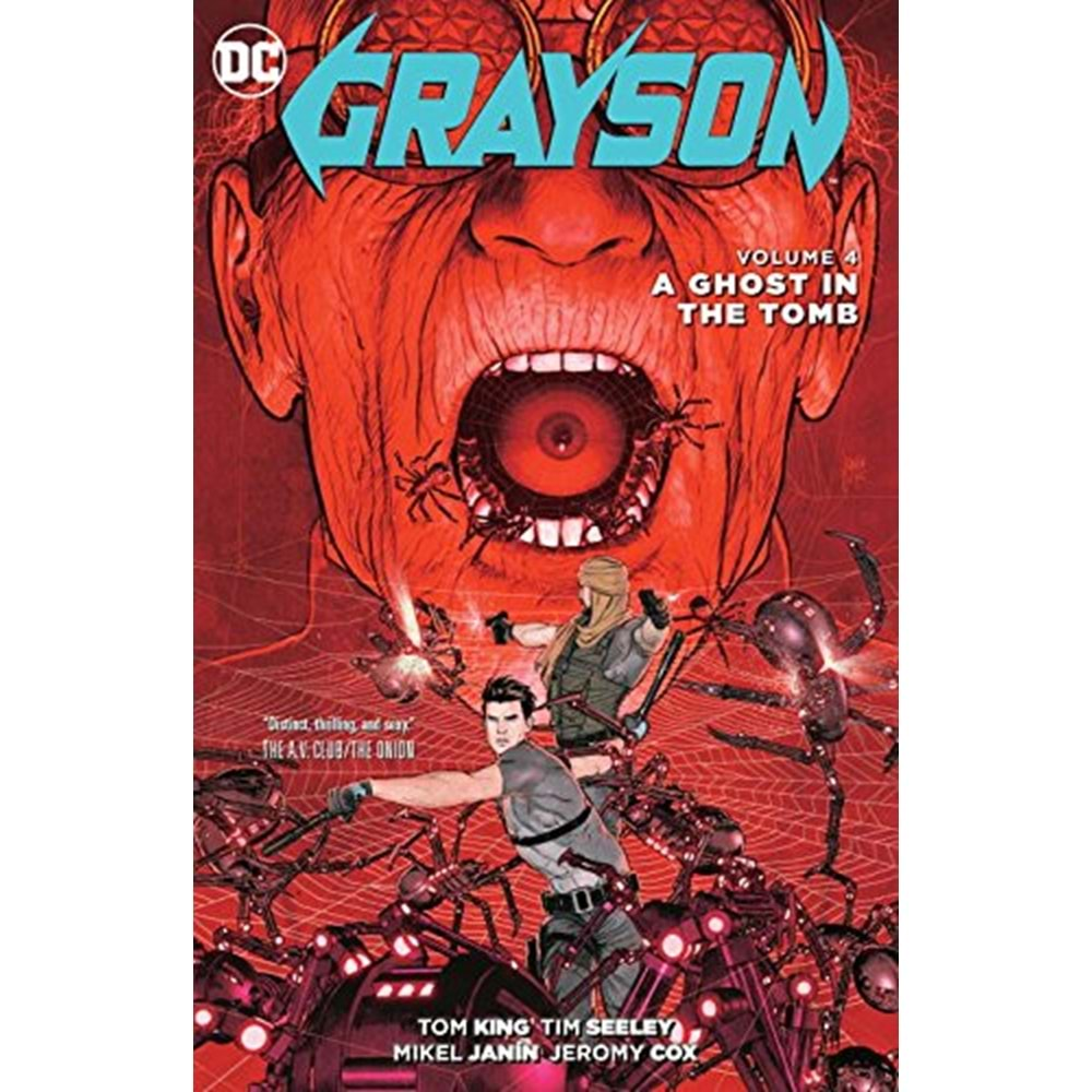 GRAYSON VOL 4 A GHOST IN THE TOMB TPB