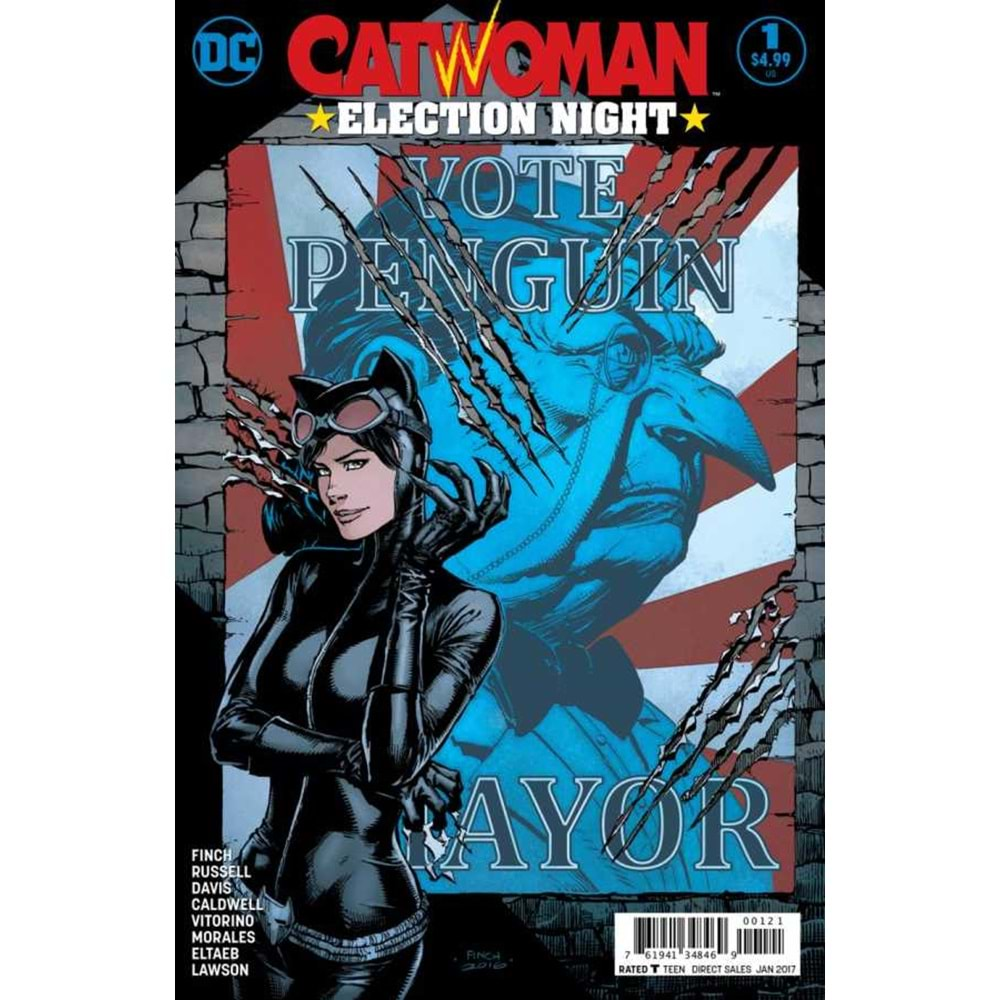 CATWOMAN ELECTION NIGHT # 1 VARIANT (ONE-SHOT)