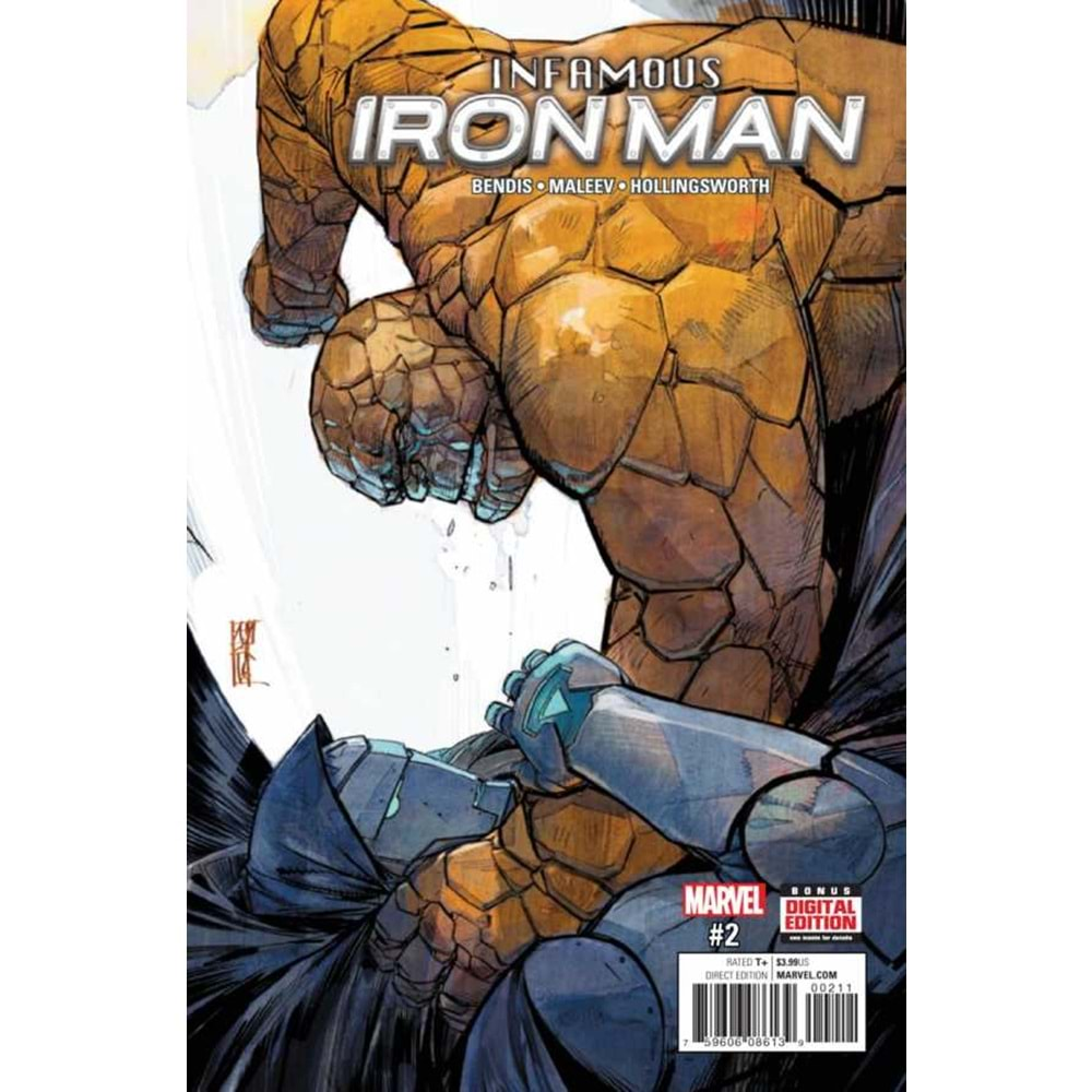 INFAMOUS IRON MAN # 2 SECOND PRINTING