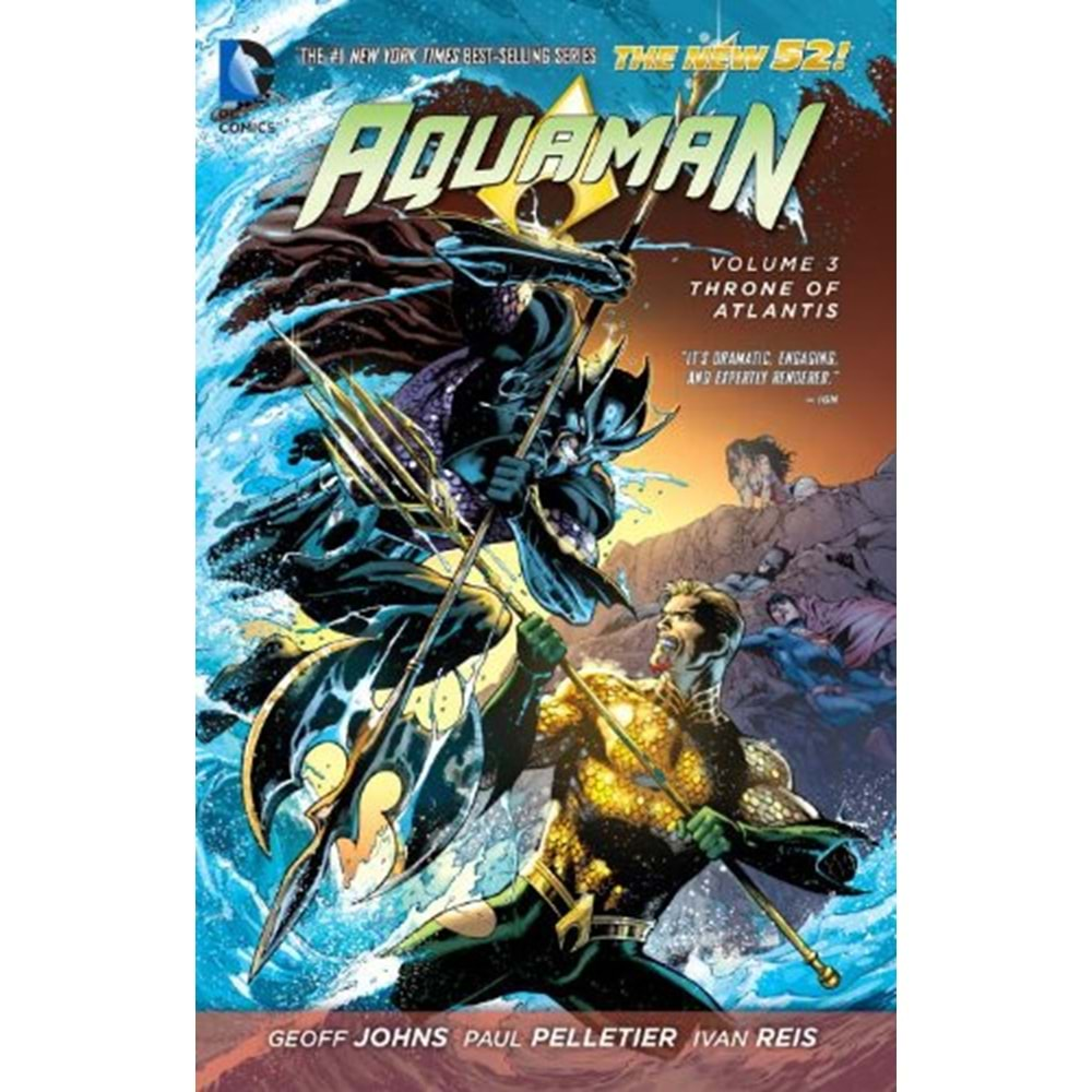 AQUAMAN (NEW 52) VOL 3 THRONE OF ATLANTIS TPB