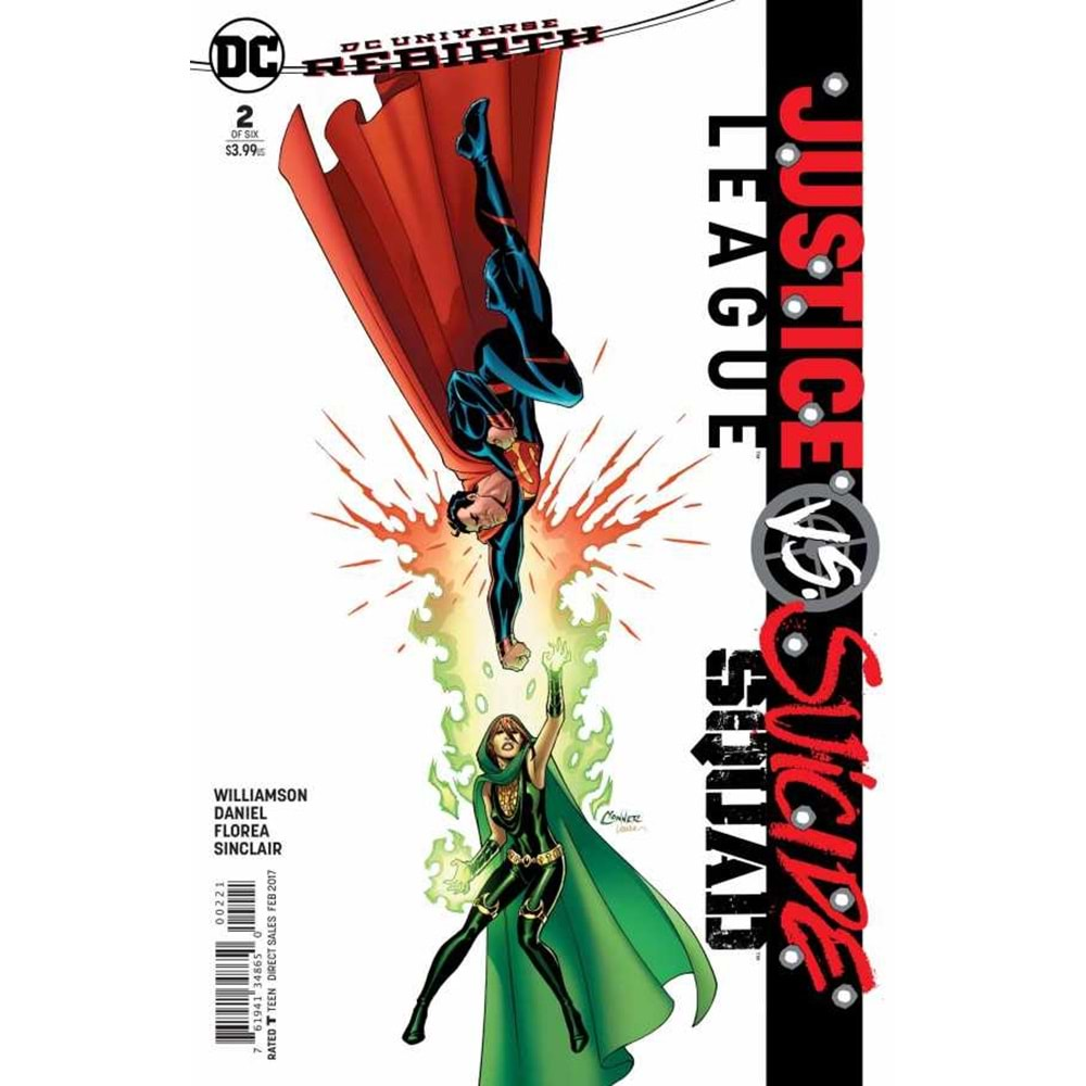 JUSTICE LEAGUE VS SUICIDE SQUAD # 2 AMANDA CONNER VARIANT