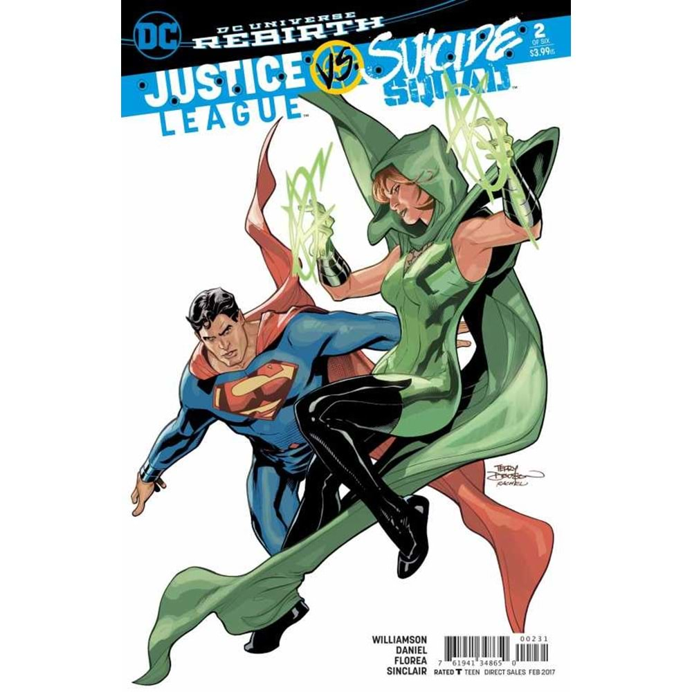 JUSTICE LEAGUE VS SUICIDE SQUAD # 2 DODSON VARIANT