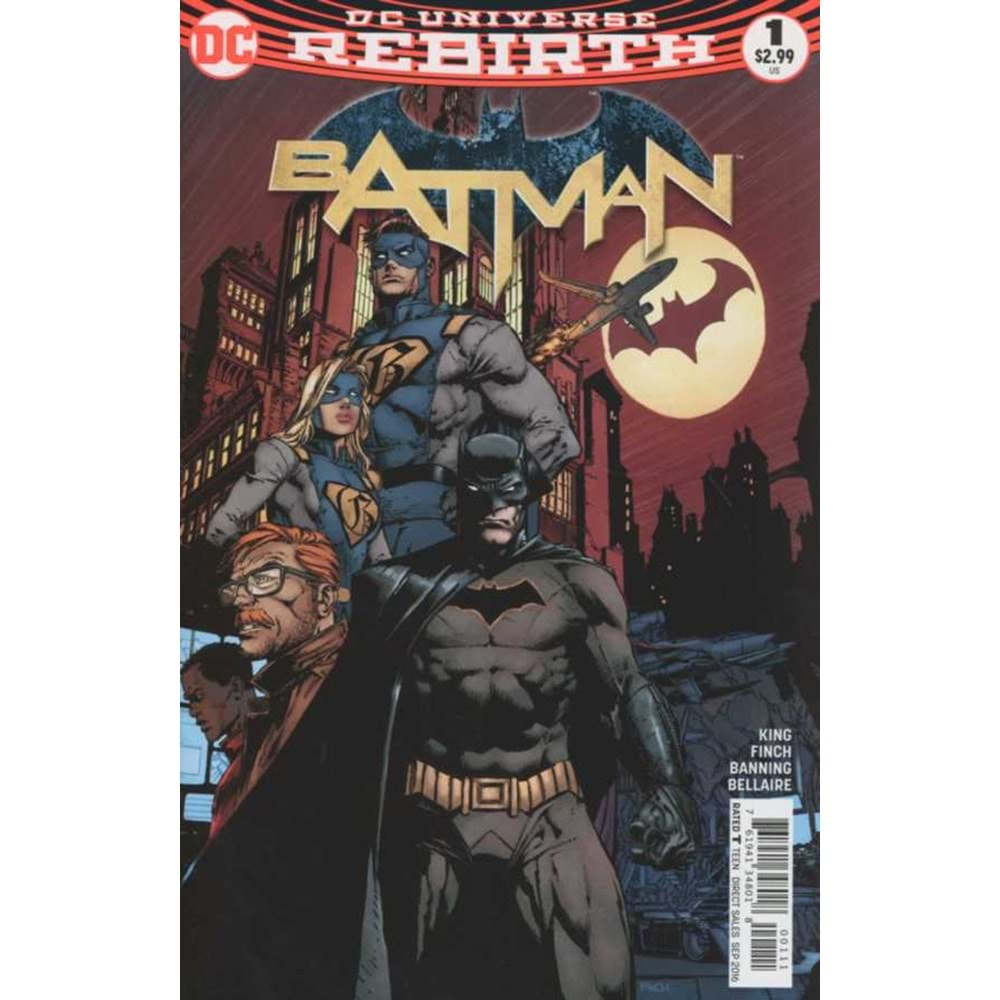 BATMAN (2016) # 1 SECOND PRINTING