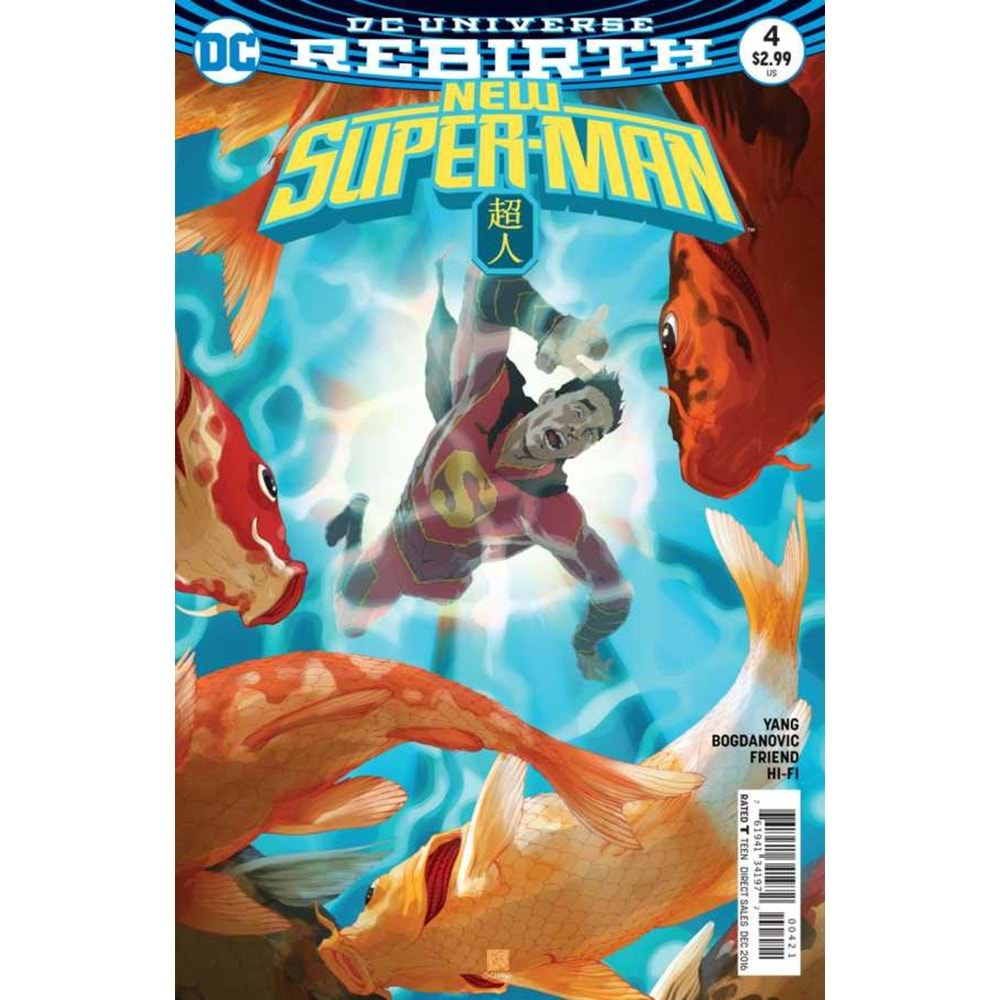 NEW SUPER-MAN # 4 VARIANT