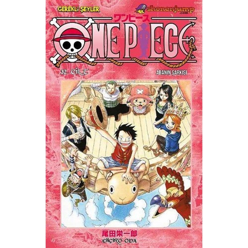 ONE PIECE CİLT 32 ADANIN ŞARKISI