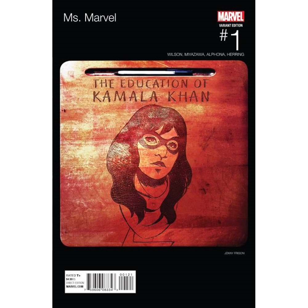 MS MARVEL (2015) # 1 FRISON HIP HOP VARIANT