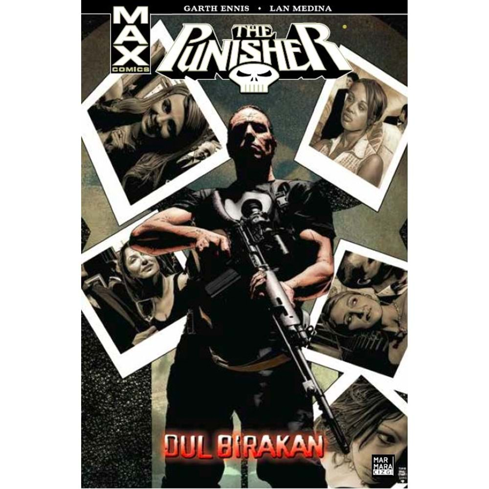 PUNISHER MAX CİLT 8 DUL BIRAKAN