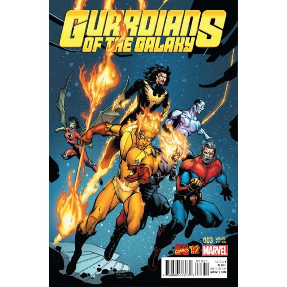 GUARDIANS OF THE GALAXY (2015) # 3 1:20 PORTACIO MARVEL 92 VARIANT