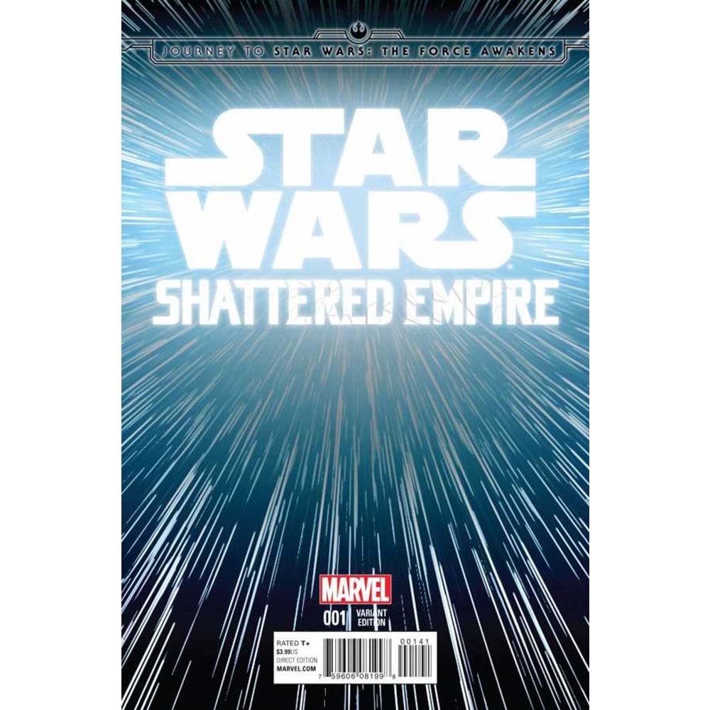 STAR WARS SHATTERED EMPIRE # 1 HYPERSPACE VARIANT