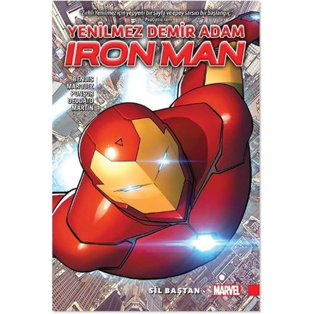 YENİLMEZ DEMİR ADAM IRON MAN CİLT 1 SİL BAŞTAN