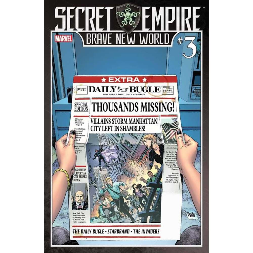 SECRET EMPIRE BRAVE NEW WORLD # 3