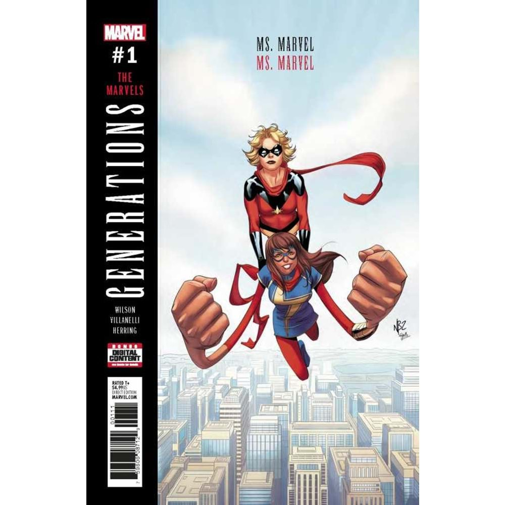 GENERATIONS MS MARVEL & MS MARVEL # 1