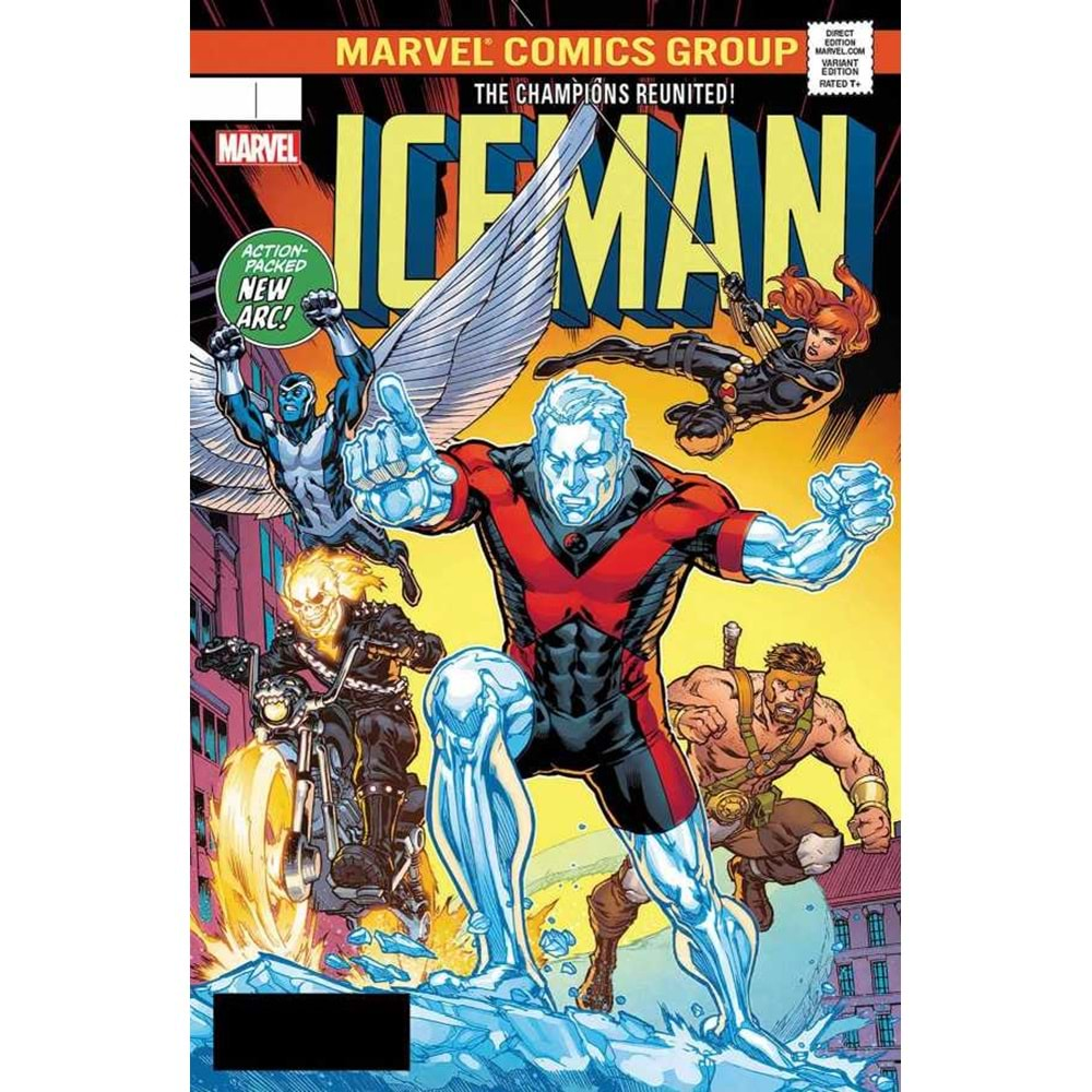 ICEMAN # 6 RYAN LENTICULAR HOMAGE VARIANT