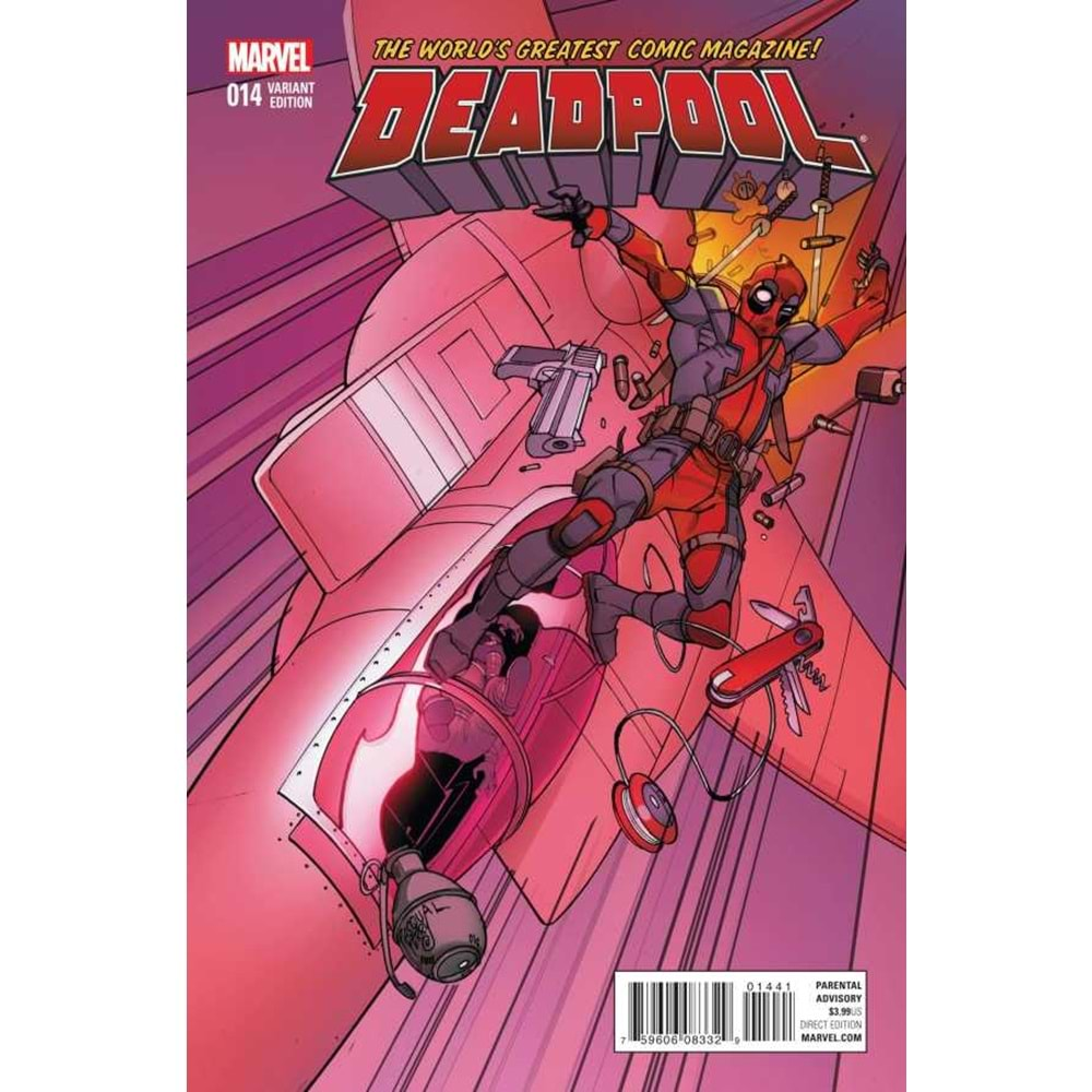 DEADPOOL (2016) # 14 FERRY VARIANT