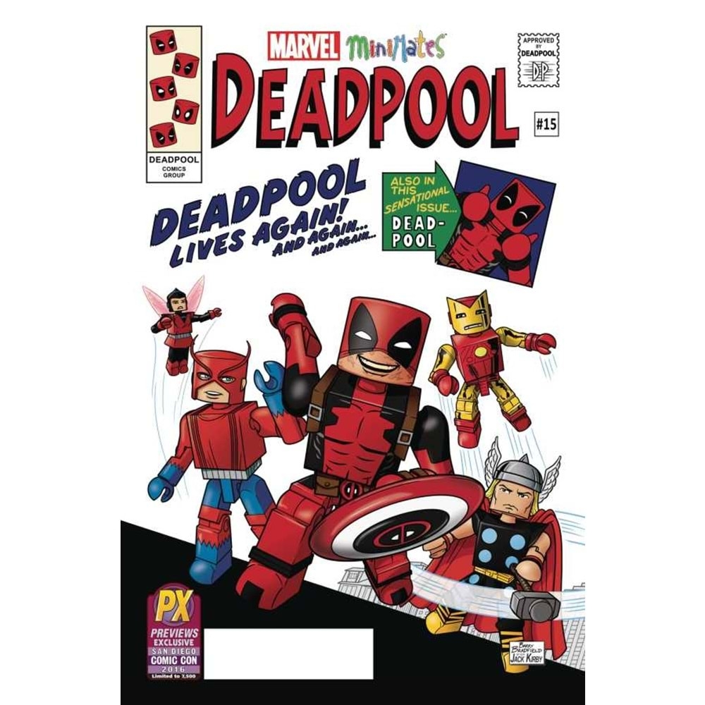 DEADPOOL (2016) # 15 SDCC MINIMATES VARIANT