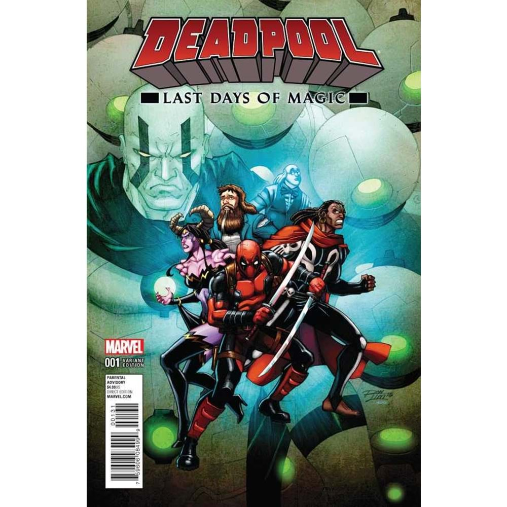 DEADPOOL LAST DAYS OF MAGIC # 1 RON LIM VARIANT